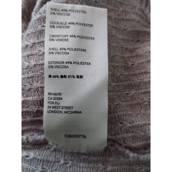 Maeve By Anthropologie Addie Ruffled Pullover Cowl Neck‎ Sweater Womens M Bobo - Picture 6 of 6